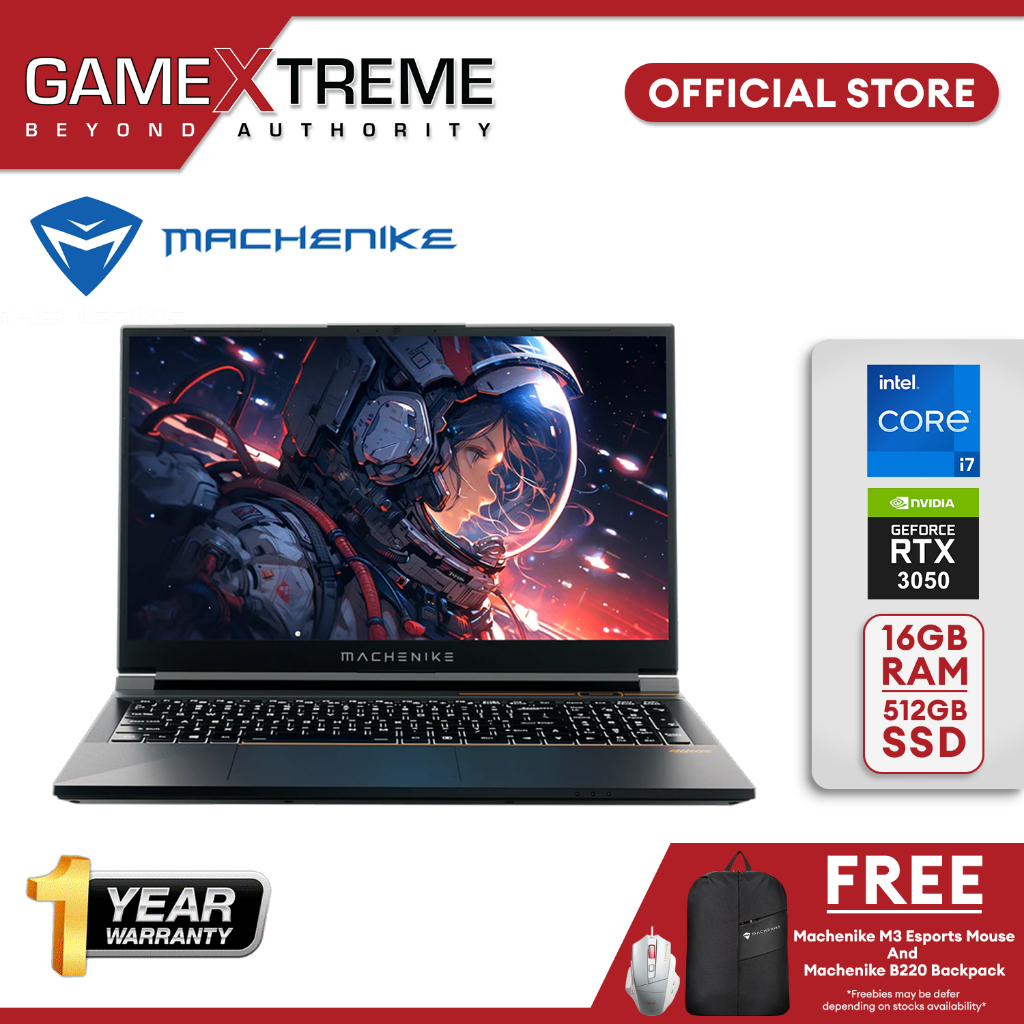 Machenike Star15 15.6"FHD i7-13620H 16GB/512GB SSD RTX3050 Win11 Pro ...
