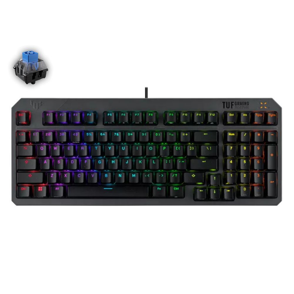 ASUS TUF Gaming K3 Gen II 97-Key Compact Optical-Mechanical RGB