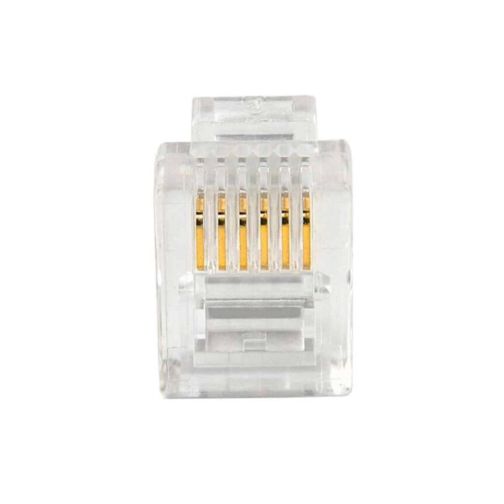 10pcs ALLAN Telephone Modular Plug RJ11 6P6C Connectors for High ...
