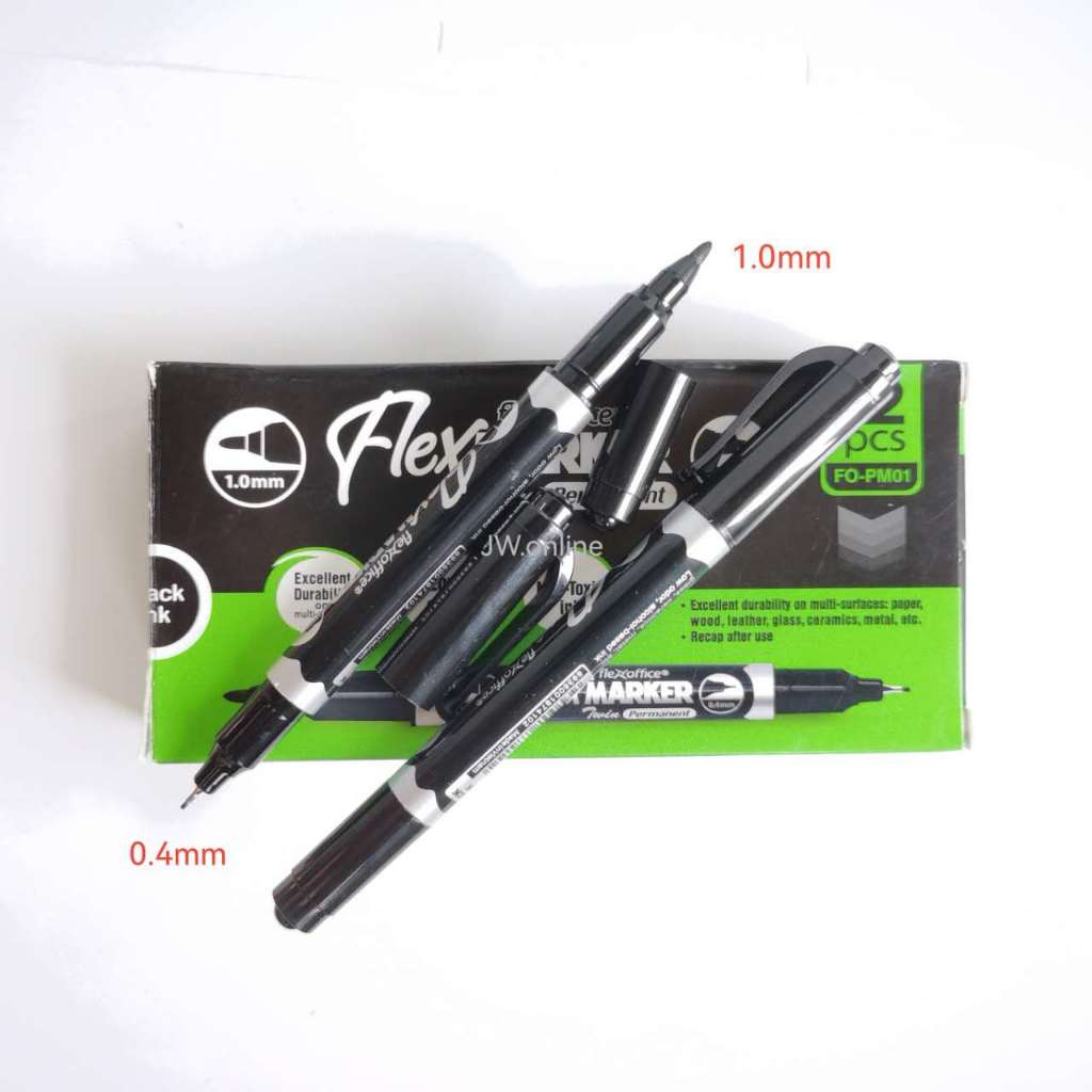 flexmarker twin permanent py pc | Shopee Philippines