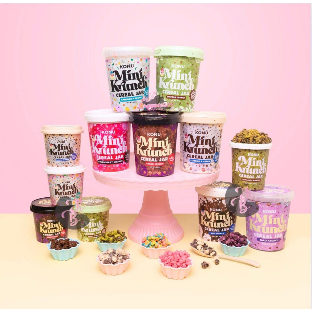 (COD) Konu Mini Krunch Cereal Jar | Shopee Philippines