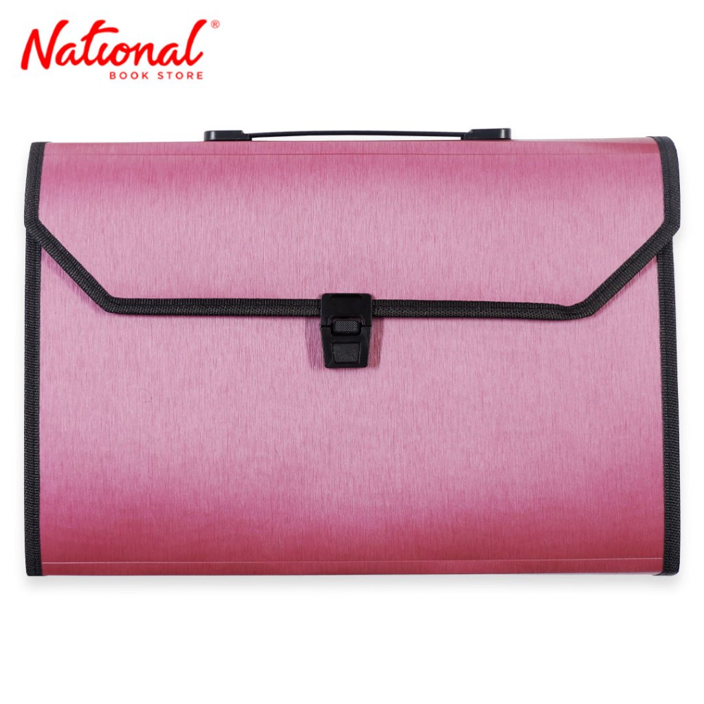 Seagull Expanding File with Handle L4301 Long 12 pockets Push Lock ...