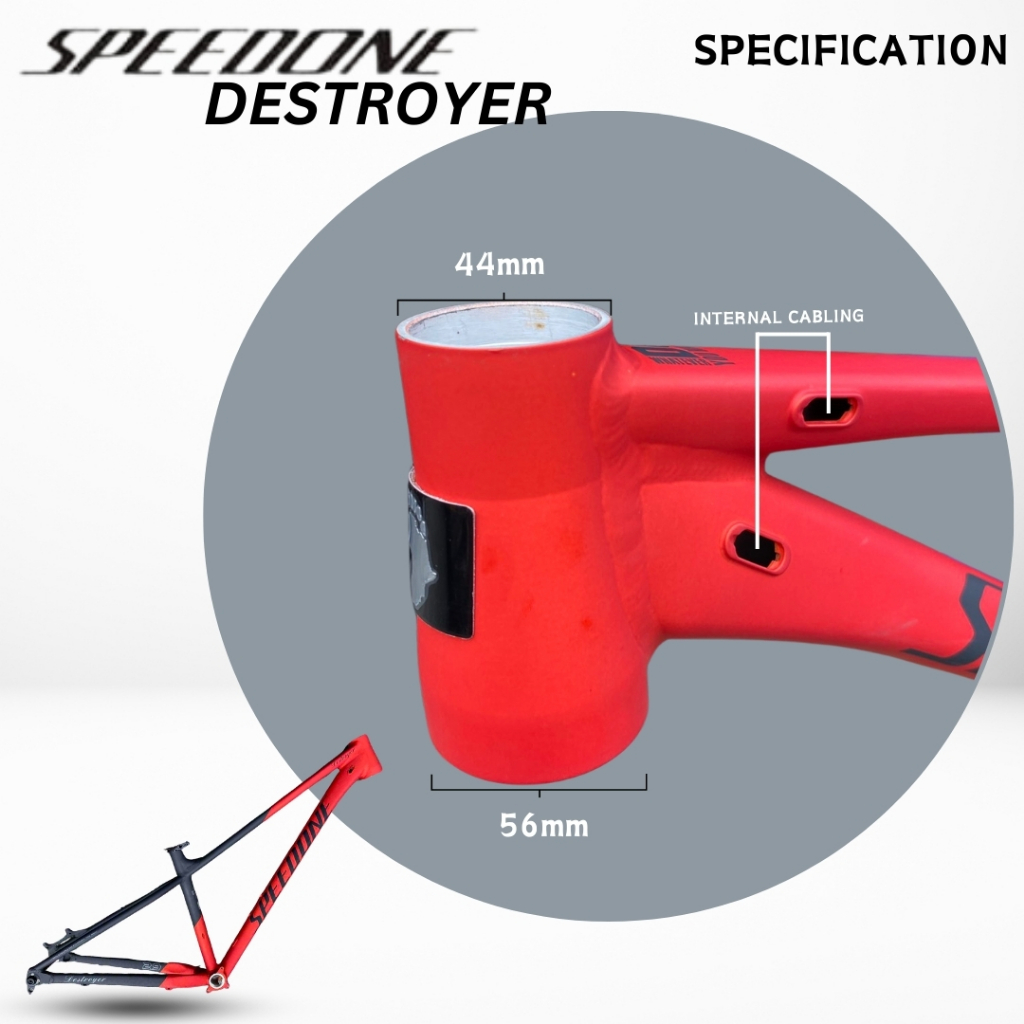 SPEEDONE DESTROYER FRAME MTB FRAME | Shopee Philippines