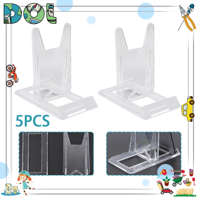 Transparent Plastic Stand for Signage and Displays Adjustable Phone ...