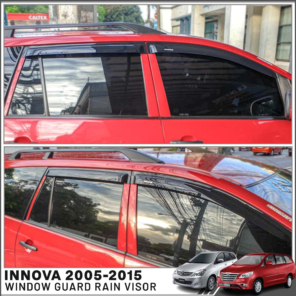 TOYOTA INNOVA 2005 - 2015 RAIN VISOR (2012 2013 2014 2015) | Shopee ...