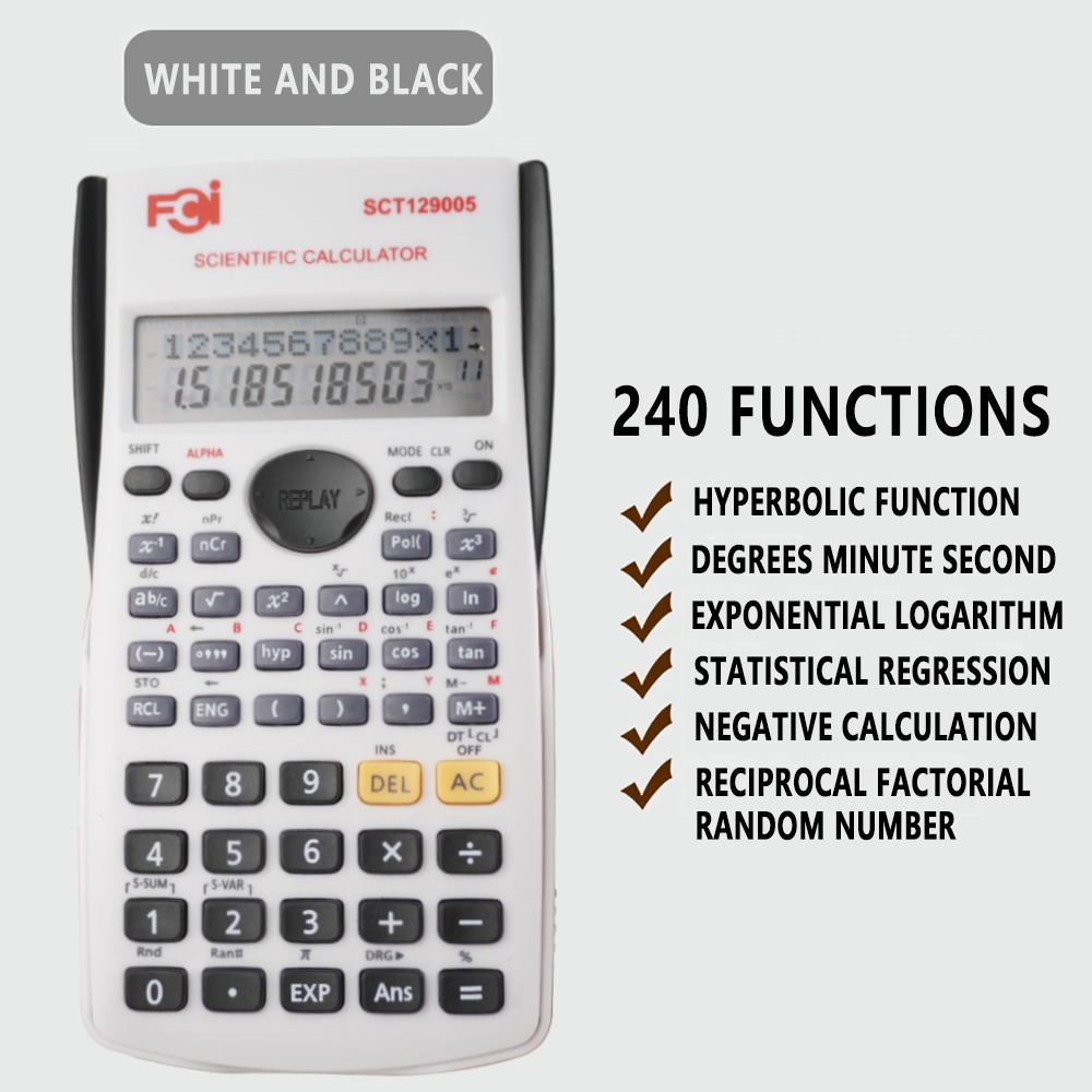 Ncr Casio Factorial FCI Scientific Function Calculators Creative