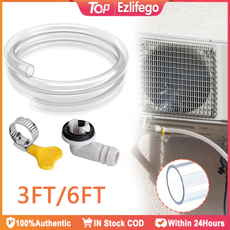 Zenitech - Condensaat afvoerslang, universeel, kabelgoot voor airconditioning, 16 mm, 30 m - wit