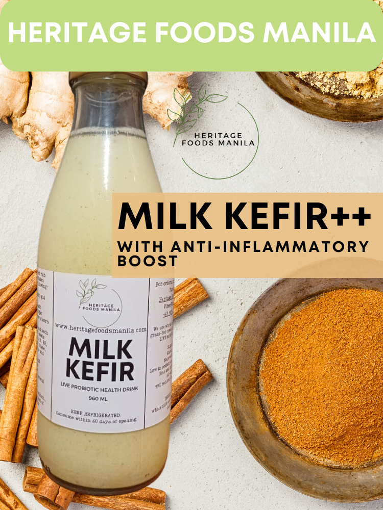 Organic Milk Kefir Live Probiotic Health Drink Flavored Anti