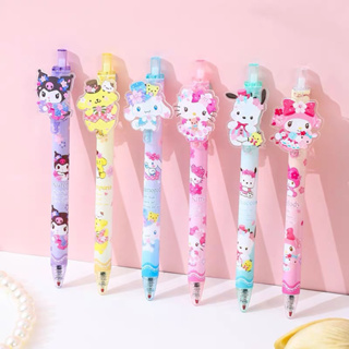 Cute Cartoon Shape Pen Creative Crystal Glitter Quicksand Pen