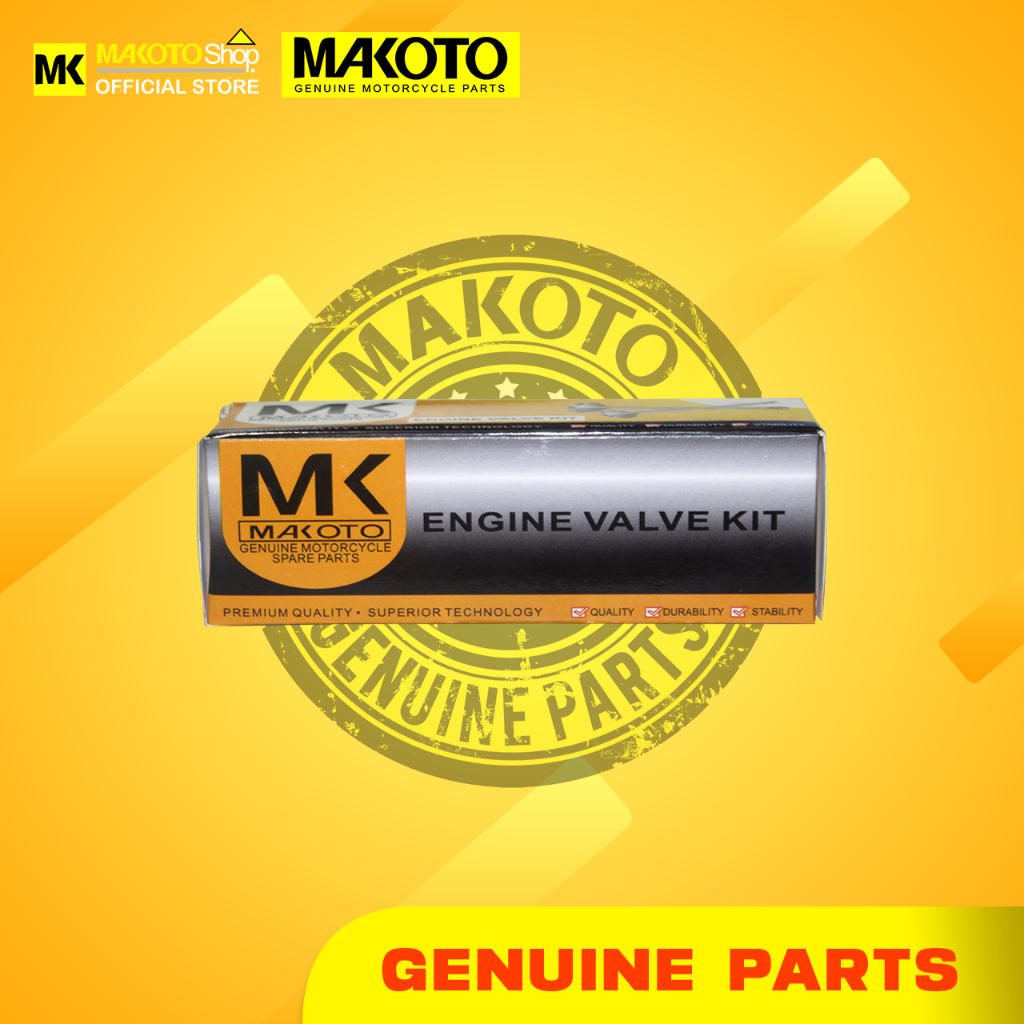 Makoto Valve Kit Engine (Xrm 125, Wave 125) Shopee Philippines