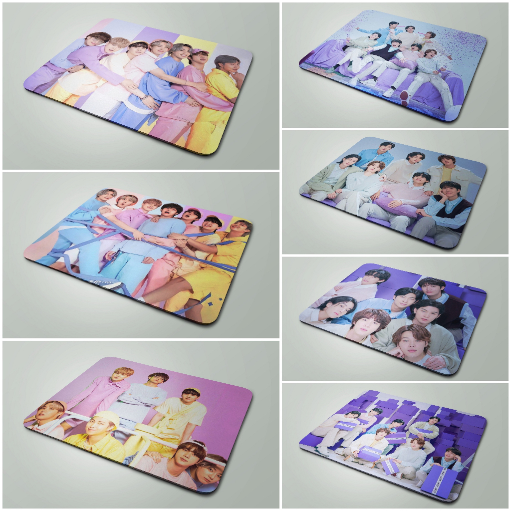 BTS Mousepad Collection 1 - Rubber Mousepad (3mm Thick) | Shopee ...