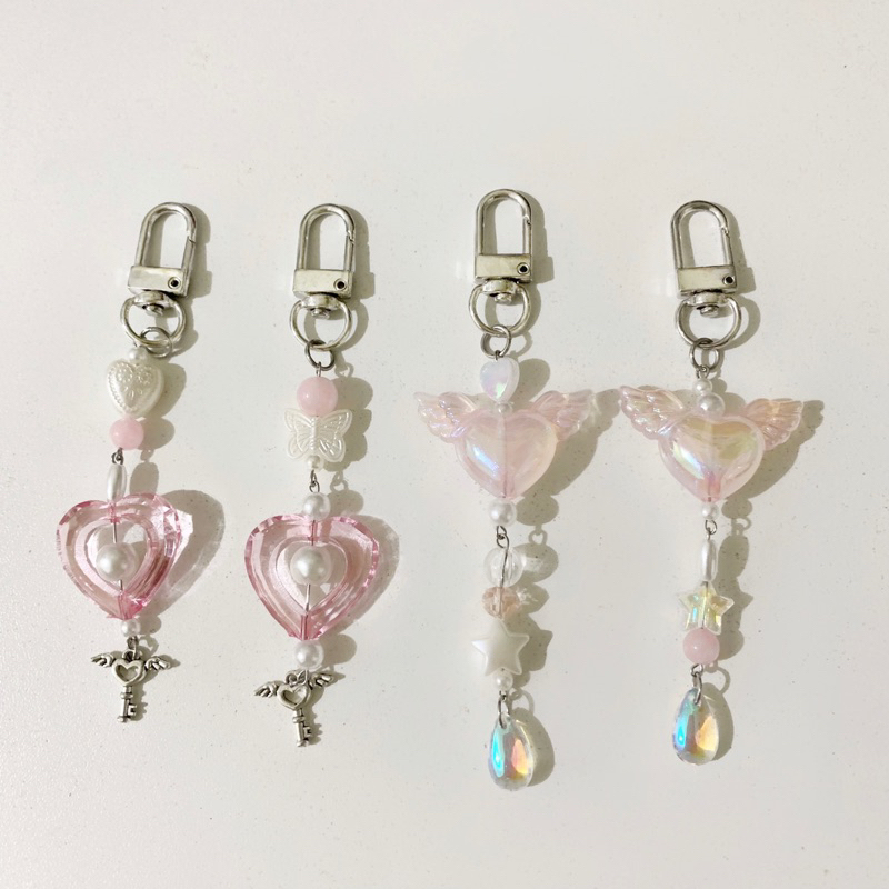 coquette beaded keychains (collbook / bag keychain) | Shopee Philippines