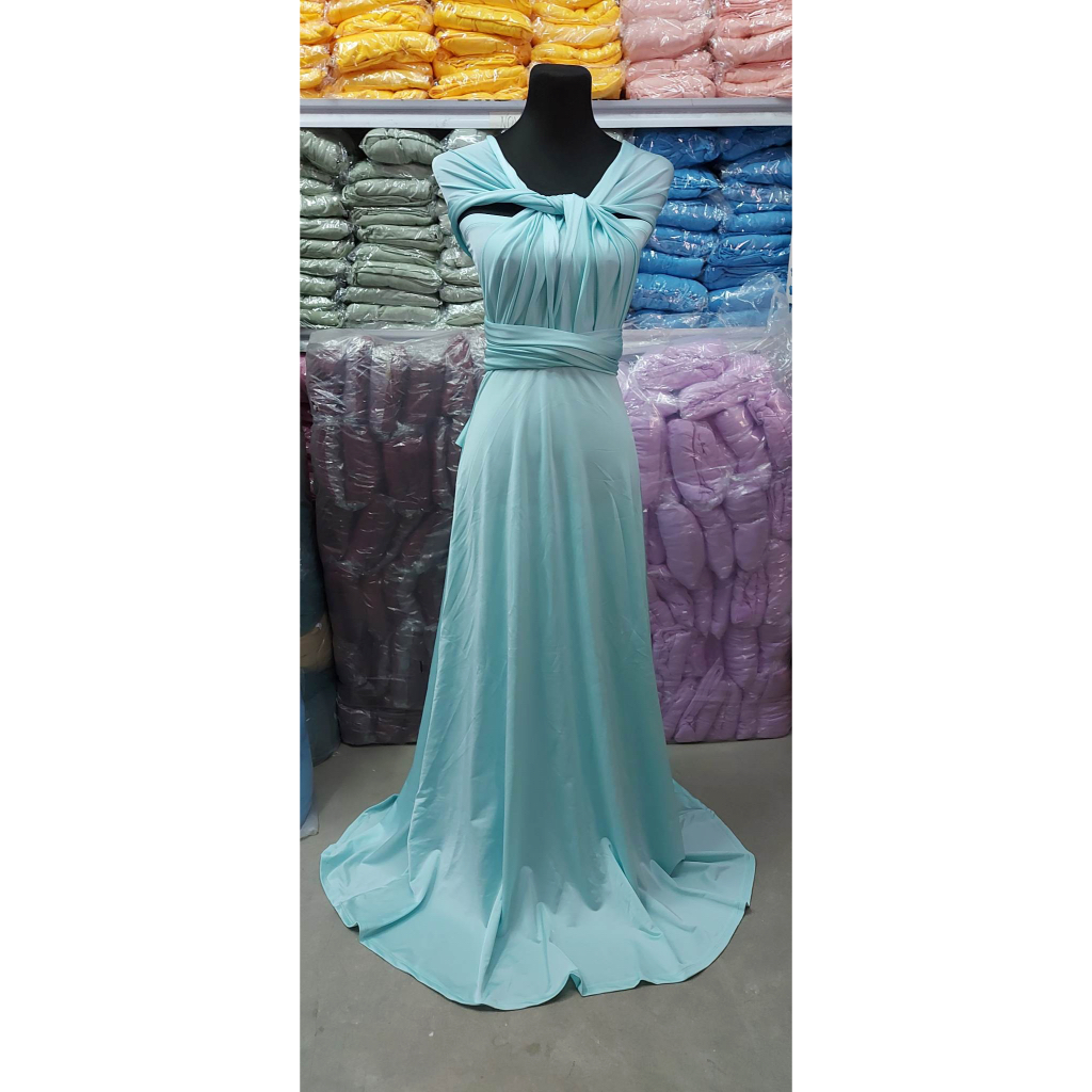 Doncher12 Infinity Dress Bridesmaid BLUE Shades All sizes available ...