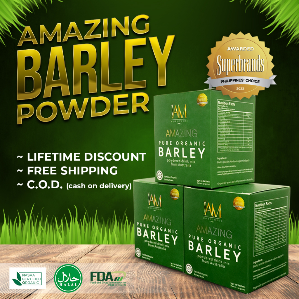 Original Pure Organic Barley Powder Shopee Philippines