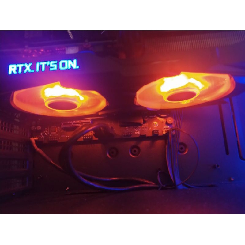 OCPC GF RTX 3060 TOP LED 12GB-GDDR6 | HDMI+DP | 192-BIT | DUAL FAN W ...
