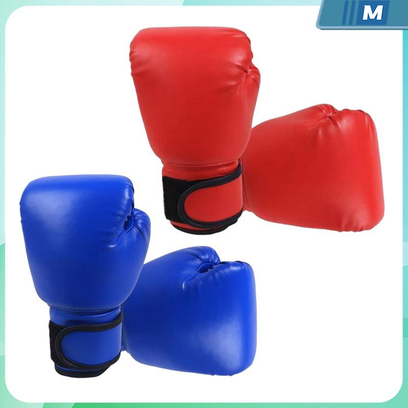 2 Pair Adult Kick Boxing Gloves Mesh Breathable MMA Workout Sparring ...