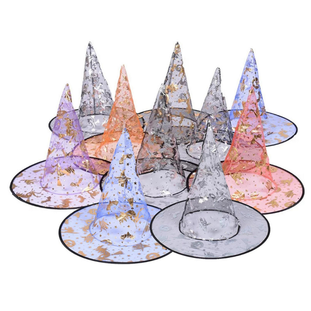 Feetling Halloween Witch hat Transparent hAlloween props Accessories Costume Shopee Philippines