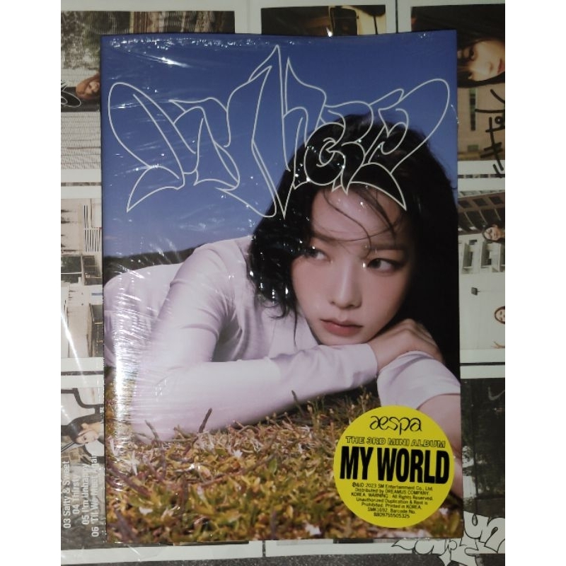 Aespa My World Album Intro Version Karina Unsealed No Pc Shopee