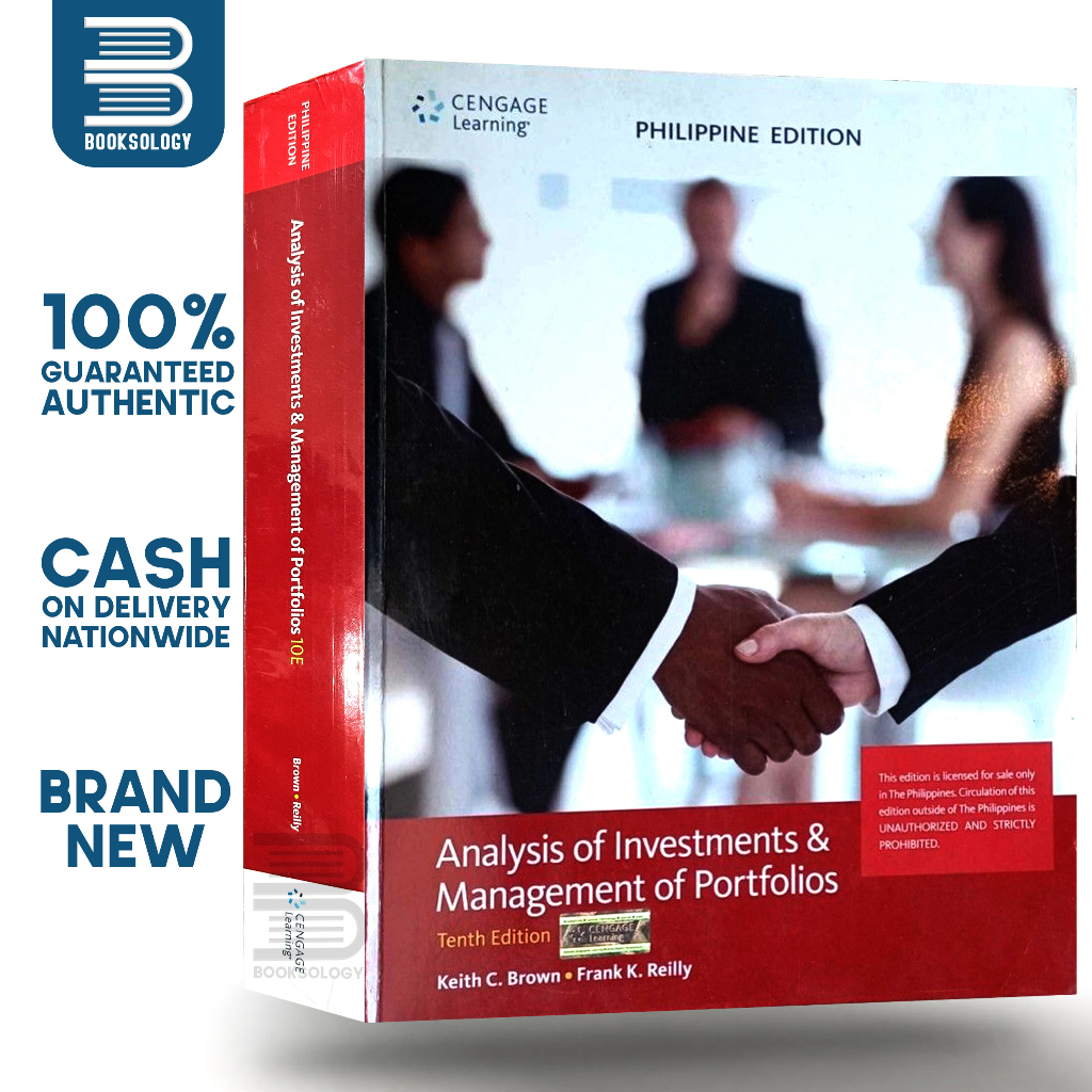 ANALYSIS OF INVESTMENTS & MANAGEMENT OF PORTFOLIOS Tenth Edition