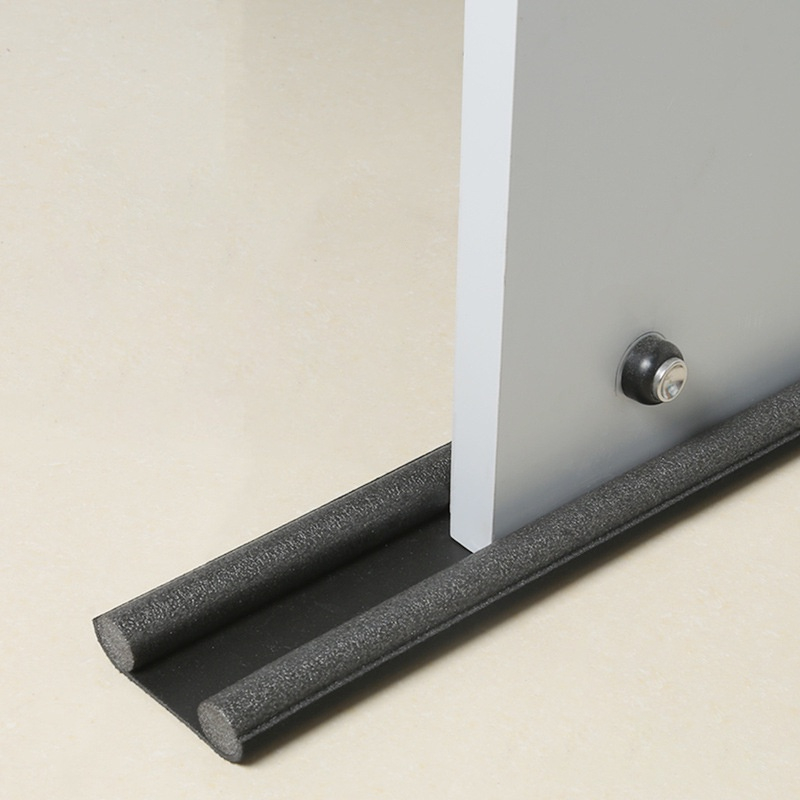 Door Seal Strip Bottom Gap Silicone Rubber Door Draft Strip Stopper Sound Insulation Shopee