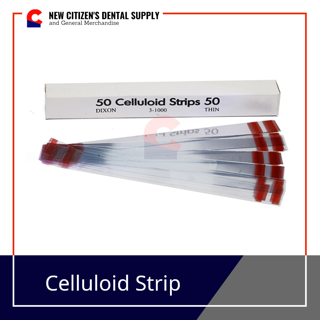 CELLULOID STRIPS – 50PCS/BOX | Shopee Philippines