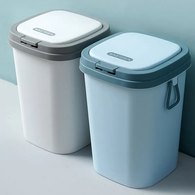 8/13/15L wall mounted dustbin dustbin with cover kitchen door