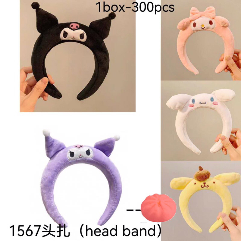 sanrio fluffy headband kuromi melody cinnamoroll | Shopee Philippines