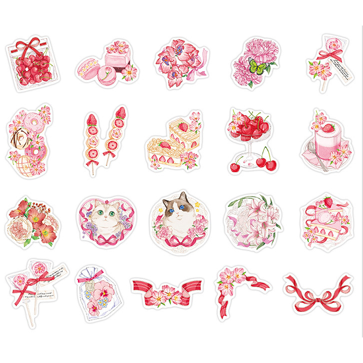 Infeel me. Pink Sakura decoration sticker DIY | Shopee Philippines