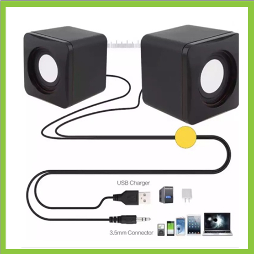 101Z 6W USB 2.0 Mini Portable Speakers Computer Soundbox with 3.5mm ...