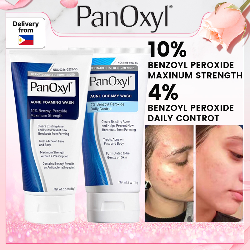 PanOxyl ACNE FOAMING WASH 10 Benzoyl Peroxide Maximum Strength (156g