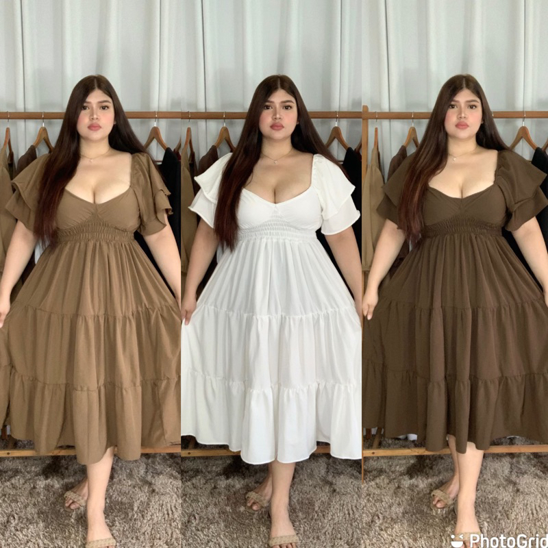 PLUS SIZE CRISHELL MAXI DRESS Shopee Philippines