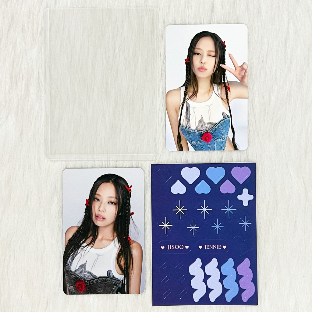 ONHAND OFFICIAL BLACKPINK Born Pink MD Toploader Kit Photocard Set ...