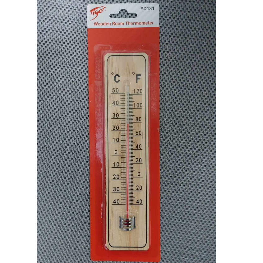 Room Thermometer Beech Wood /Wall Thermometer Wood /Wall mounted