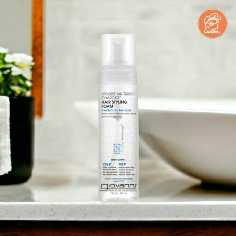 Giovanni Naturals Mousse Hair Styling Foam 207ml Shopee Philippines