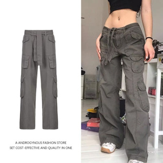 Ladies Womens Cargo Combat Trousers Leggings Joggers Lounge Girls Pockets  NEW