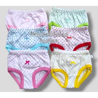 Luna Baby Girl Korean Fashion Cute Cotton Underwear Panty Panties Kids  Short Briefs 1-3Years
