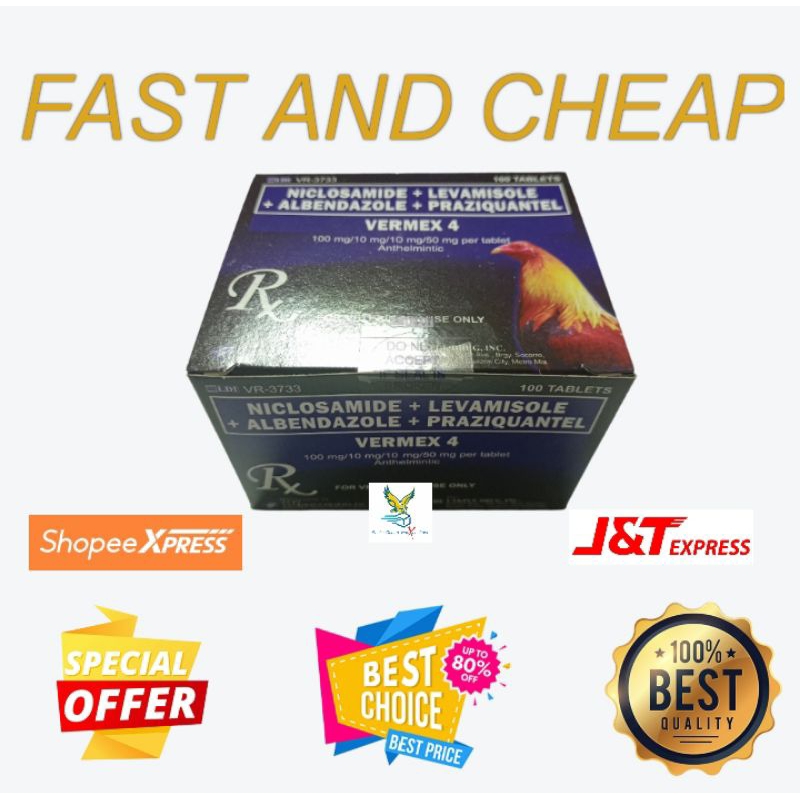 VERMEX 4 LDI 100 TABLETS (2025 EXPIRATION) Shopee Philippines