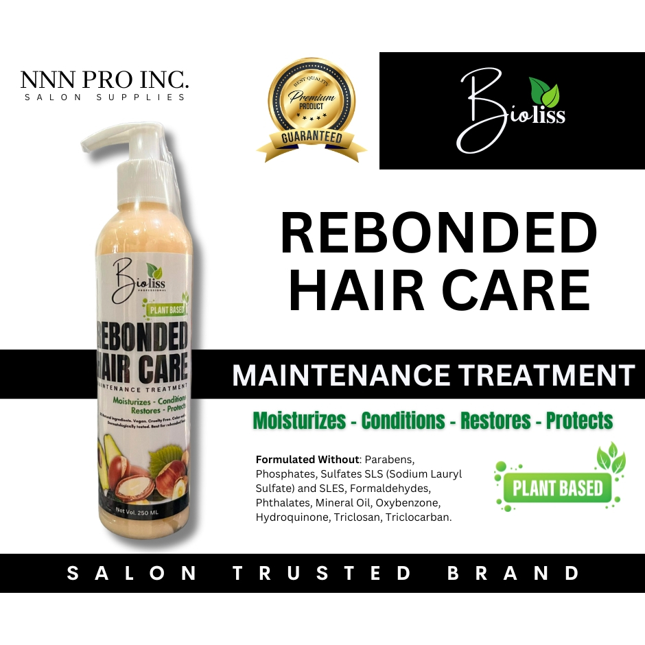 BIOLISS REBONDED HAIR CARE MAINTENANCE TREATMENT 250ML Shopee Philippines