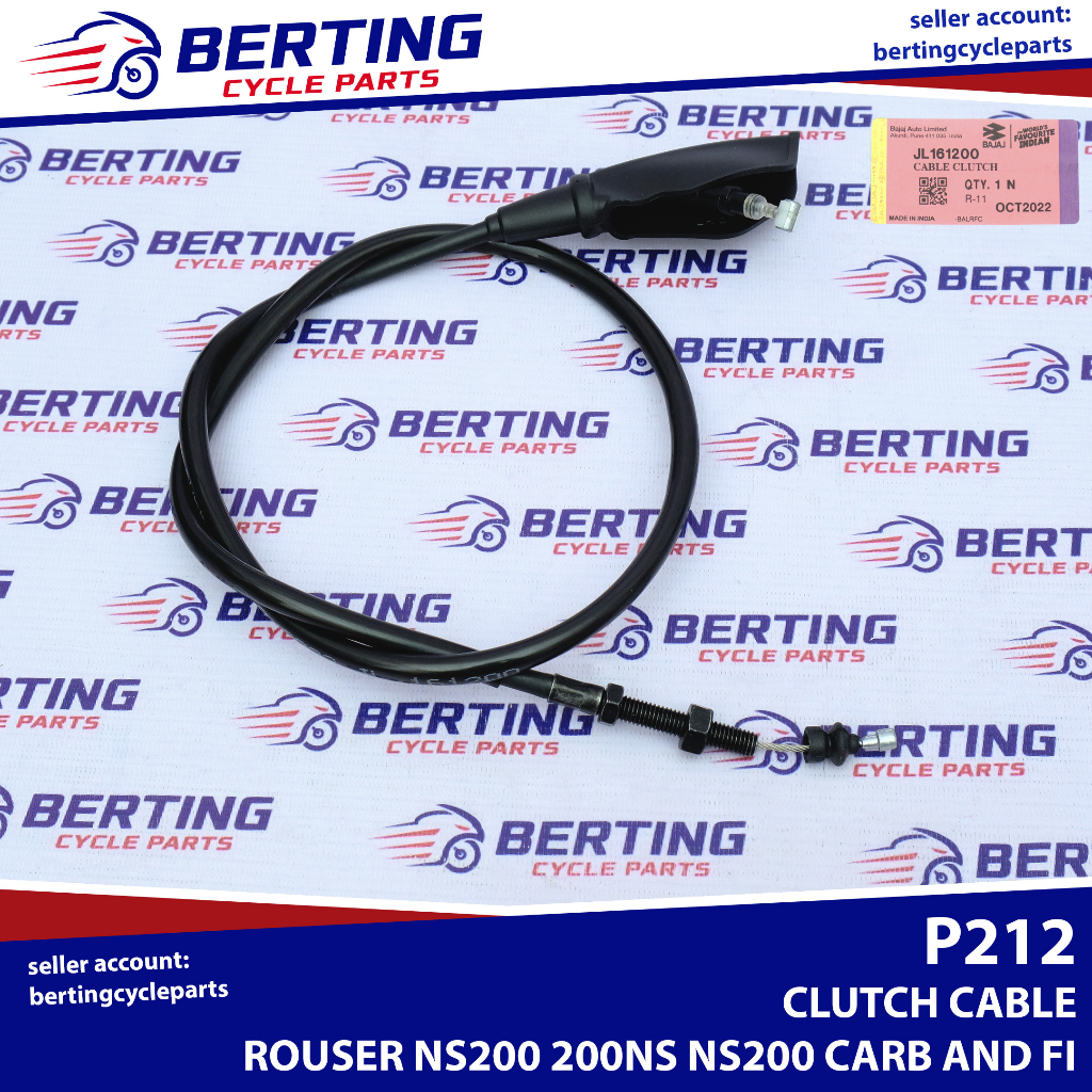 CLUTCH CABLE Rouser NS200 200NS NS200 Carb and FI Genuine JL161200