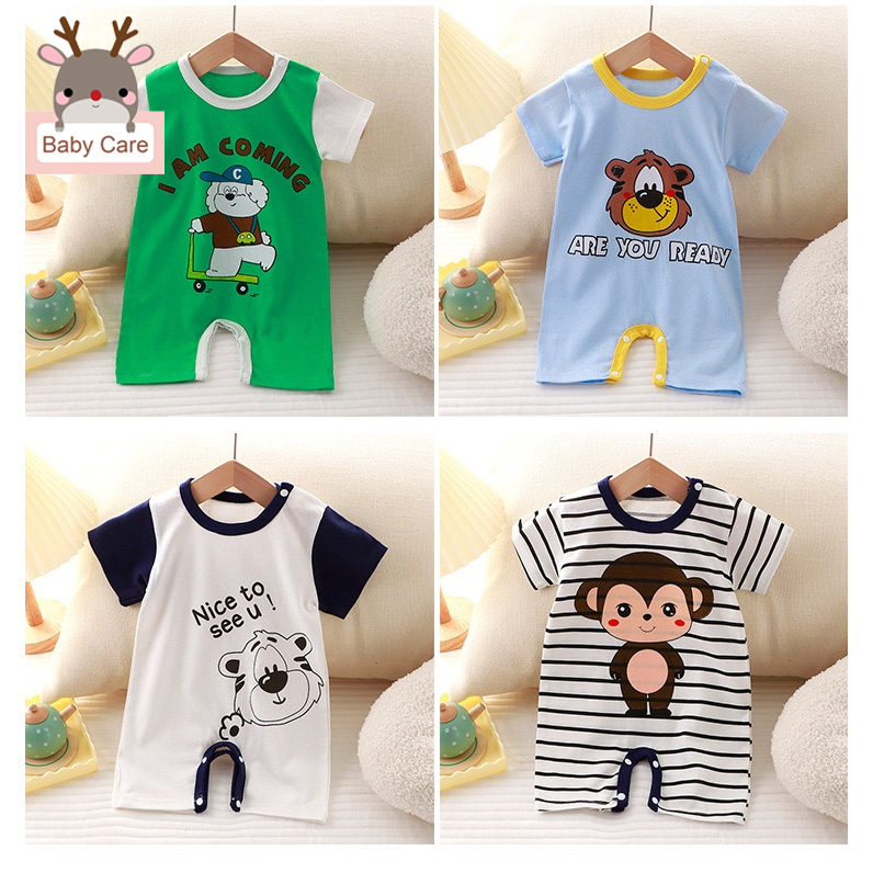 newborn-baby-boy-stretchable-soft-cotton-buttoned-onesies-jumpsuit-0