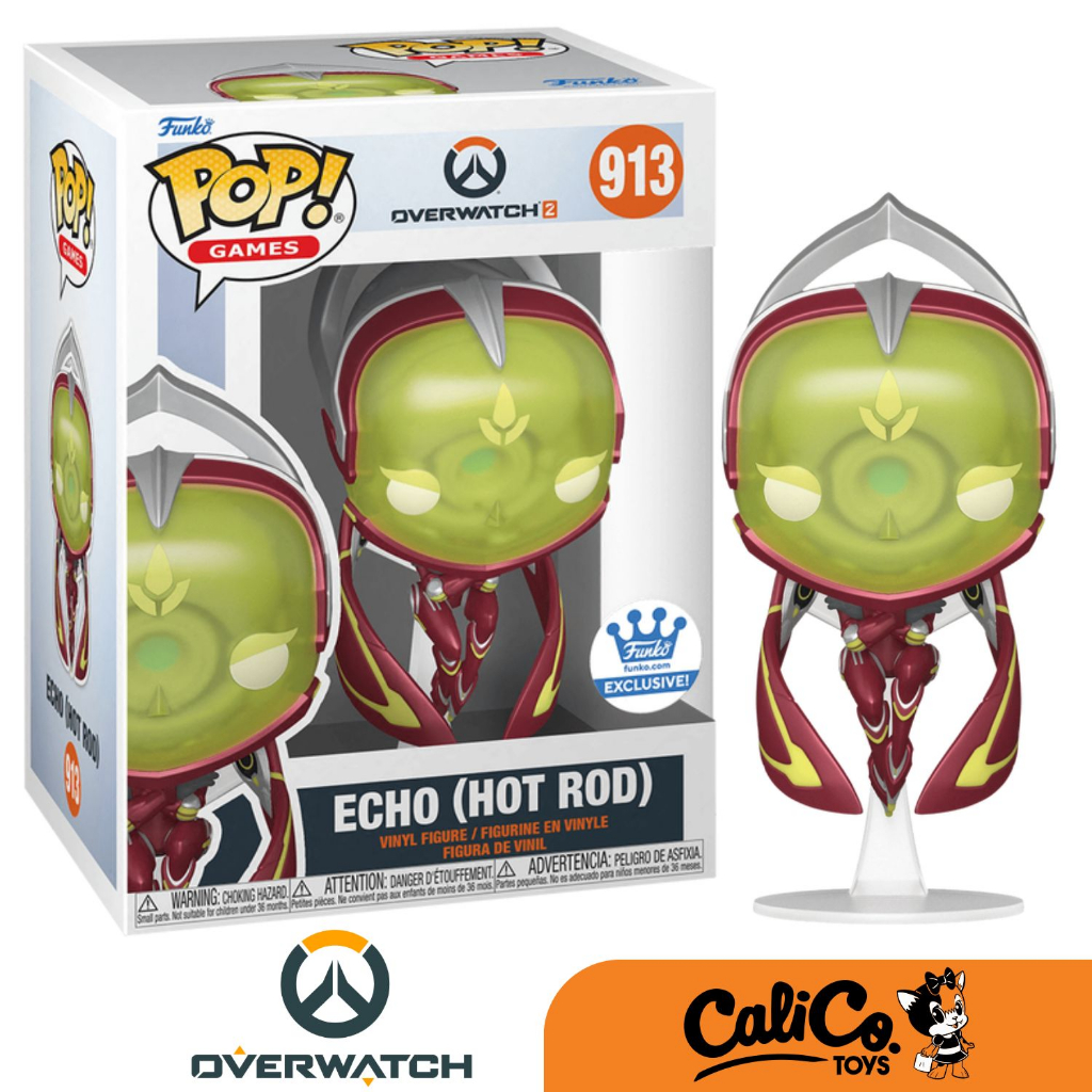 Pop! Games: Overwatch 2 - Echo Hot Rod (funko Shop Exclusive) 