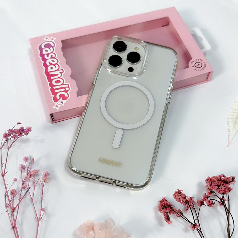 Caseaholic Premium Phone Case Crystal Clear for iPhone & Samsung