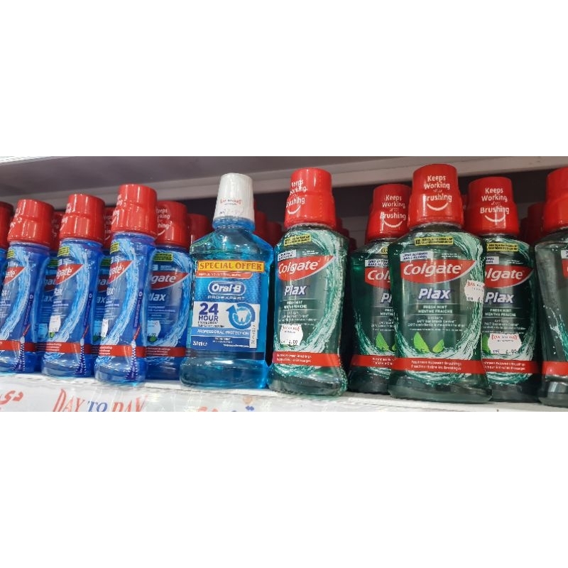 COLGATE PLAX Antibacterial Mouthwash 250ml Shopee Philippines