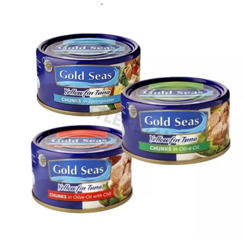 Gold Seas Yellowfin Tuna 185g | Shopee Philippines