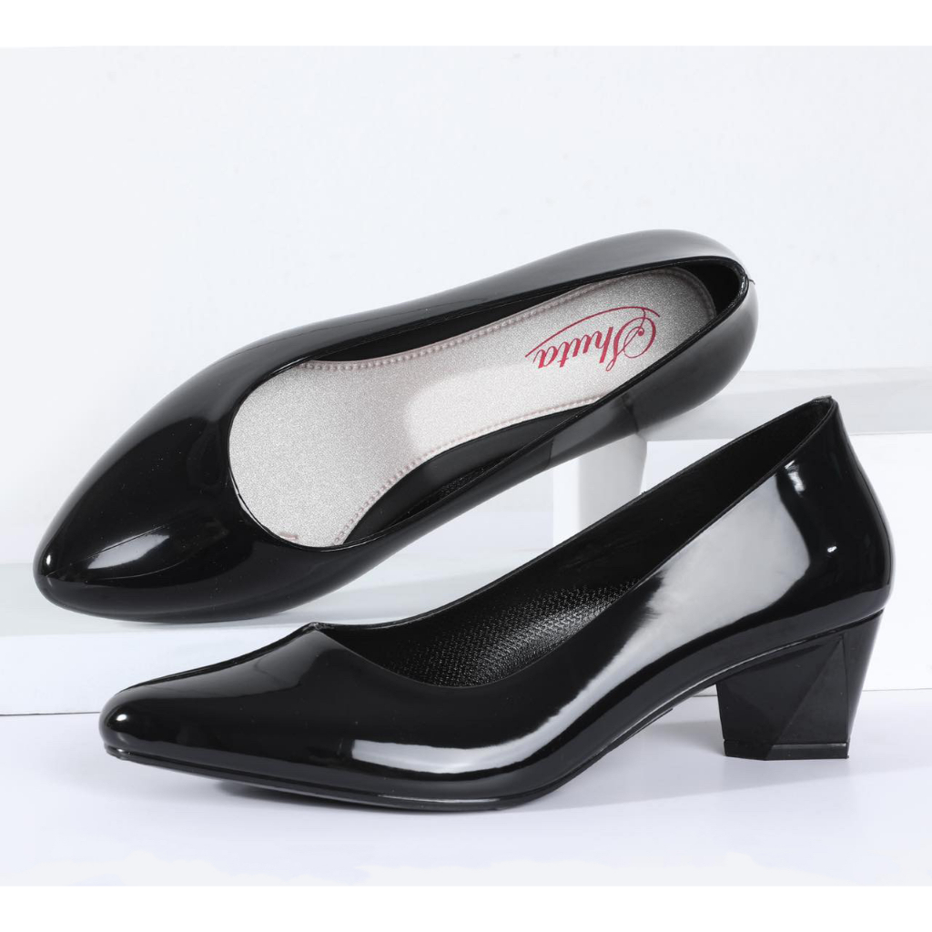 School Shoes Inch Womens Shoes Inch High Heels Blackshoes#617