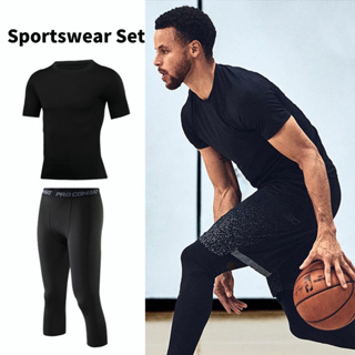 Men's Compression Basketball Tight Shorts Breathable Sweat