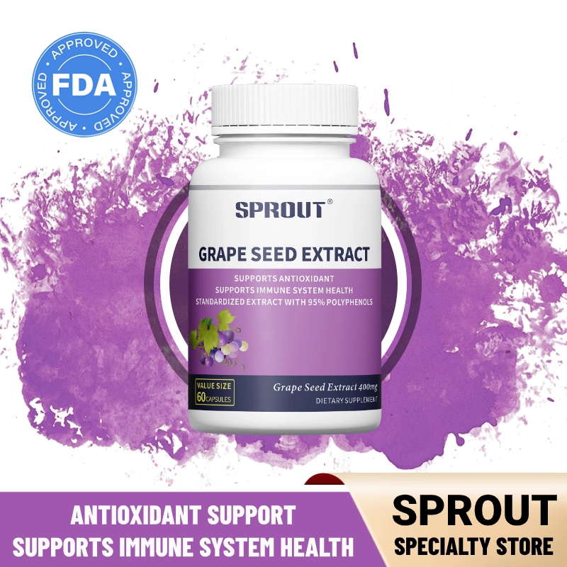 Grape Seed 501 Extract, 20,000 Mg, 95 Polyphenols, Powerful
