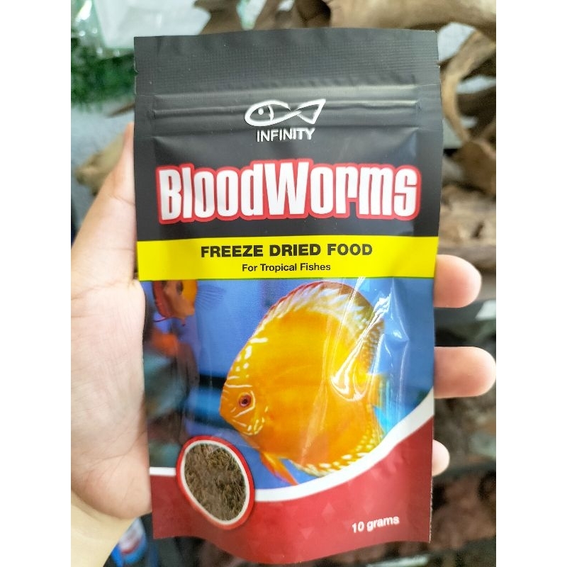 blo0d worm (freeze dried foods) Shopee Philippines