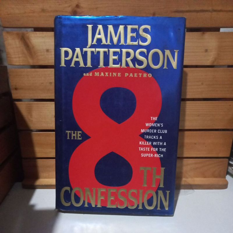 The 8th Confession by James Patterson (Hard Cover) | Shopee Philippines