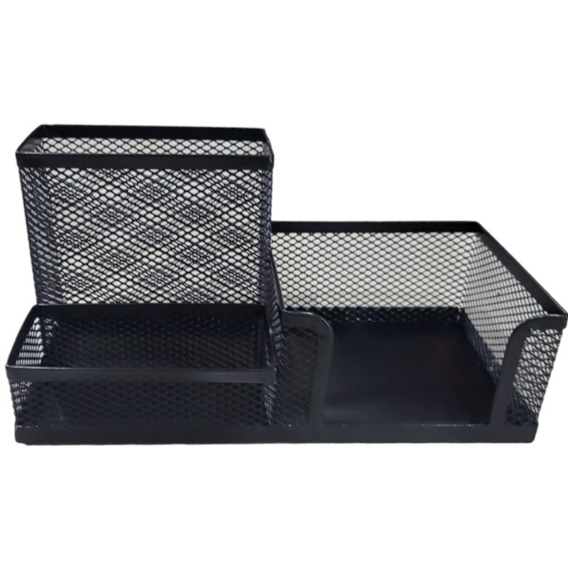 Metal Mesh 3 Slot Compartment Table Organizer Shopee Philippines